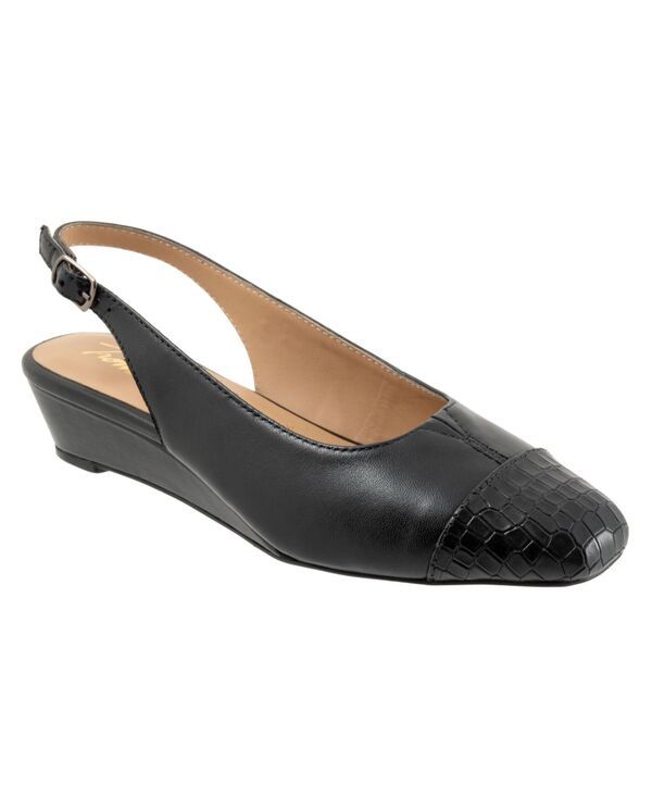 トロッターズ レディース シューズ パンプス Trotters Womens Dea Wedge Pump Black croco ブラック