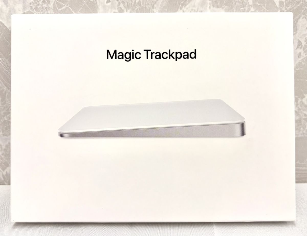 【Apple　アップル】Magic　Trackpad　マジック トラック パッド　未開封品　ホワイト　CC2HTC00FXB0000503　
