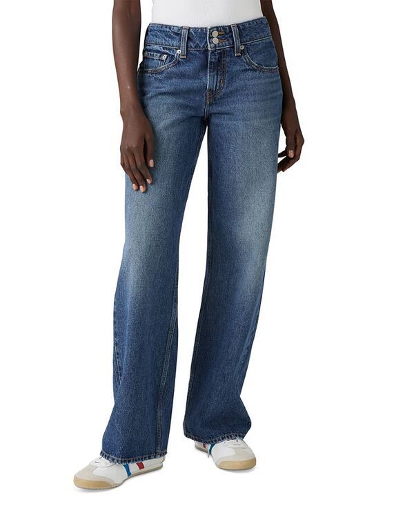 リーバイス レディース ボトムス デニムパンツ デニム Levis Womens SuperLow DoubleButton RelaxedFit Denim Jean Blended Beauty