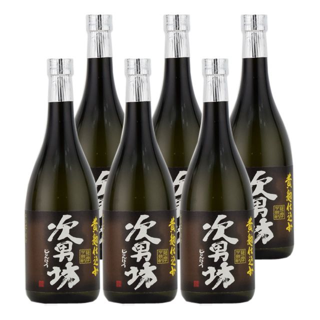黄麹仕込み 次男坊(じなんぼう) 25度 720ml×6本 芋焼酎 鹿児島酒造