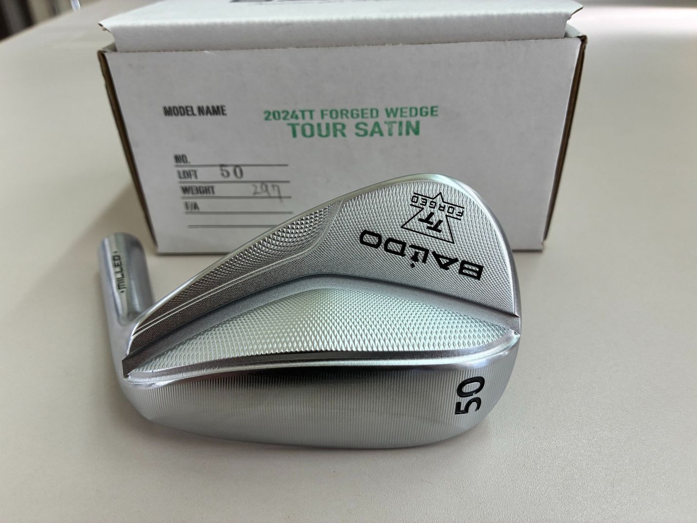2024 BALDO バルド TT FORGED WEDGE TOUR SATIN シルバー 50度 ヘッド単品 新古品