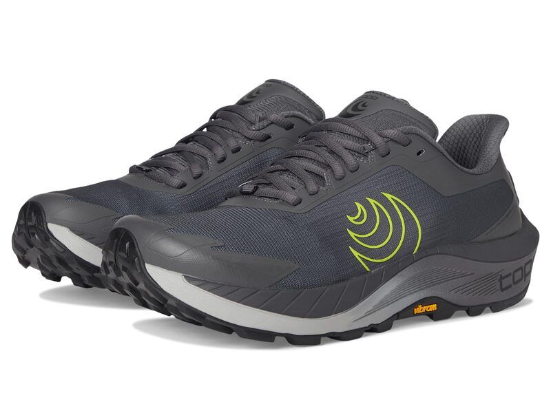 トポアスレチック メンズ シューズ スニーカー Topo Athletic Mtn Racer 4 GreyLime グレー