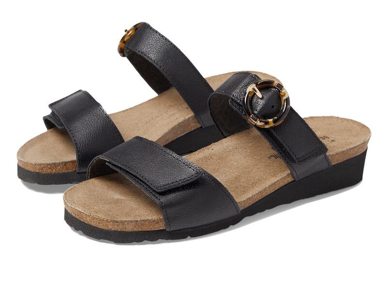 ナオト レディース シューズ ヒール Naot Anabel Soft Black Leat ブラック