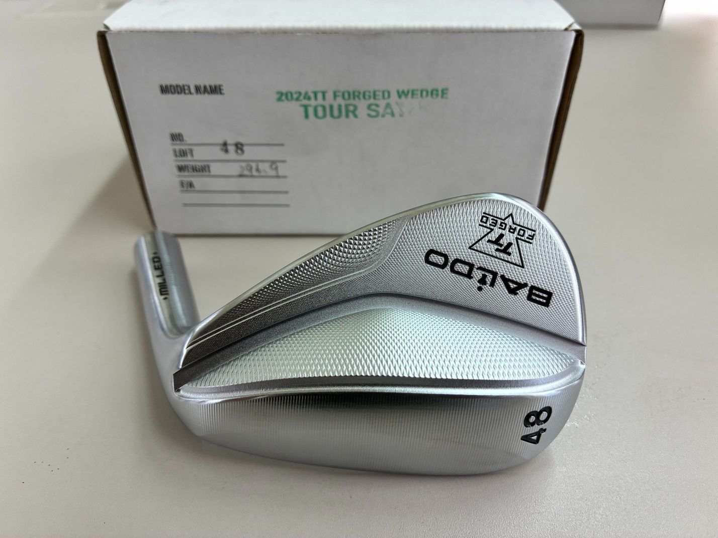 2024 BALDO バルド TT FORGED WEDGE TOUR SATIN シルバー 48度 ヘッド単品 新古品