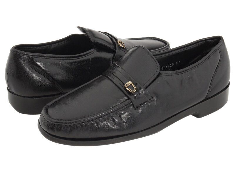 フローシャイム メンズ シューズ スリッポン・ローファー Florsheim Milano Black ブラック