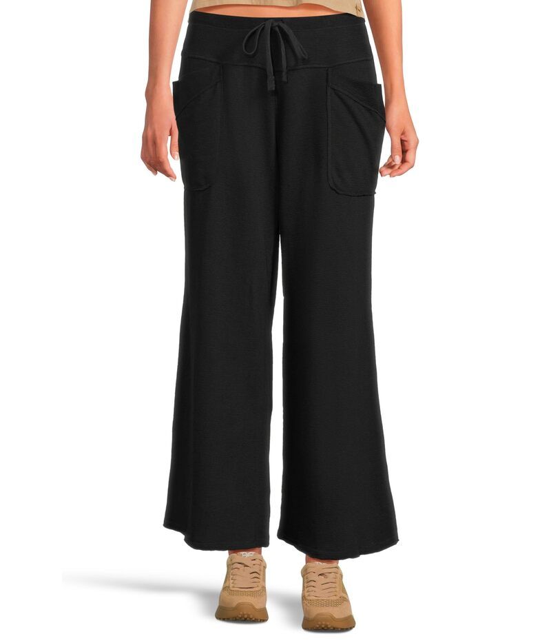 フリーピープル レディース ボトムス カジュアルパンツ Free People Staycation Lounge Pants Black ブラック