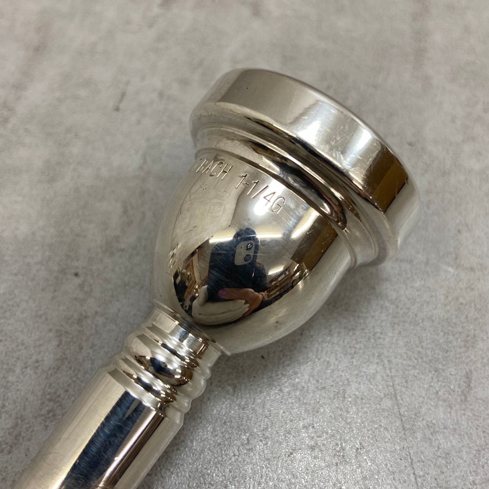 ビンセントバック トロンボーン ユーフォニアム用マウスピース 1-1/4G