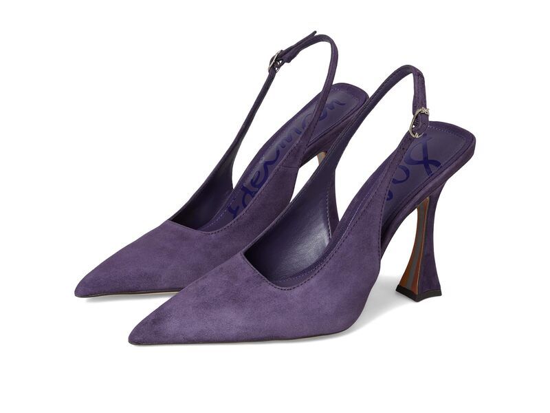 サムエデルマン レディース シューズ ヒール Sam Edelman Odette Slingback Shoes Deep Violet バイオレット