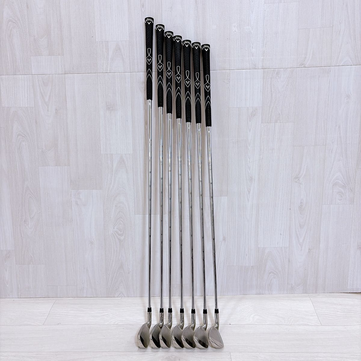 良品 Callaway X HOT キャロウェイ アイアンセット 7本 フレックスR 右