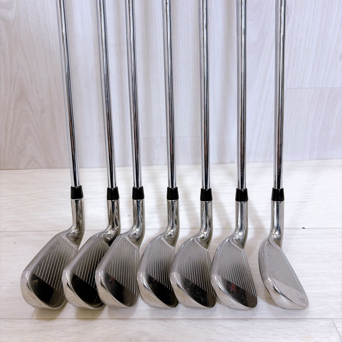 良品 Callaway X HOT キャロウェイ アイアンセット 7本 フレックスR 右