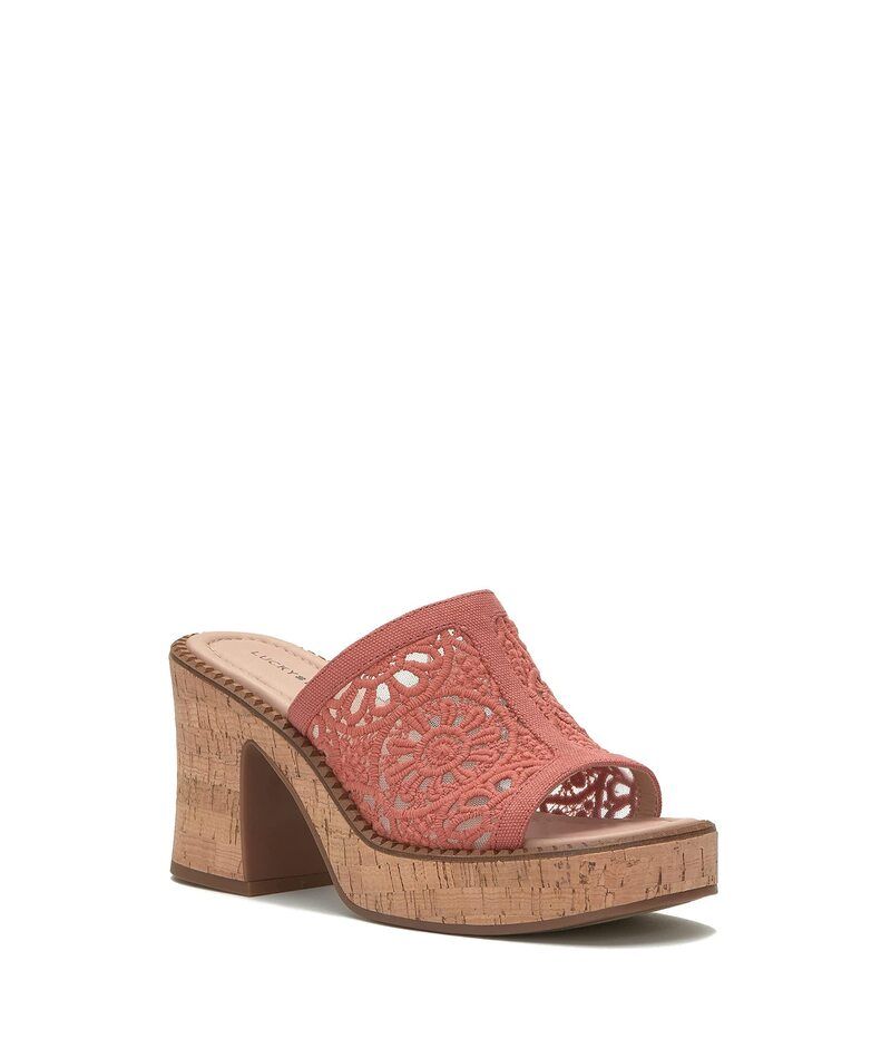 ラッキーブランド レディース シューズ ヒール Lucky Brand Talvy Eco Red レッド