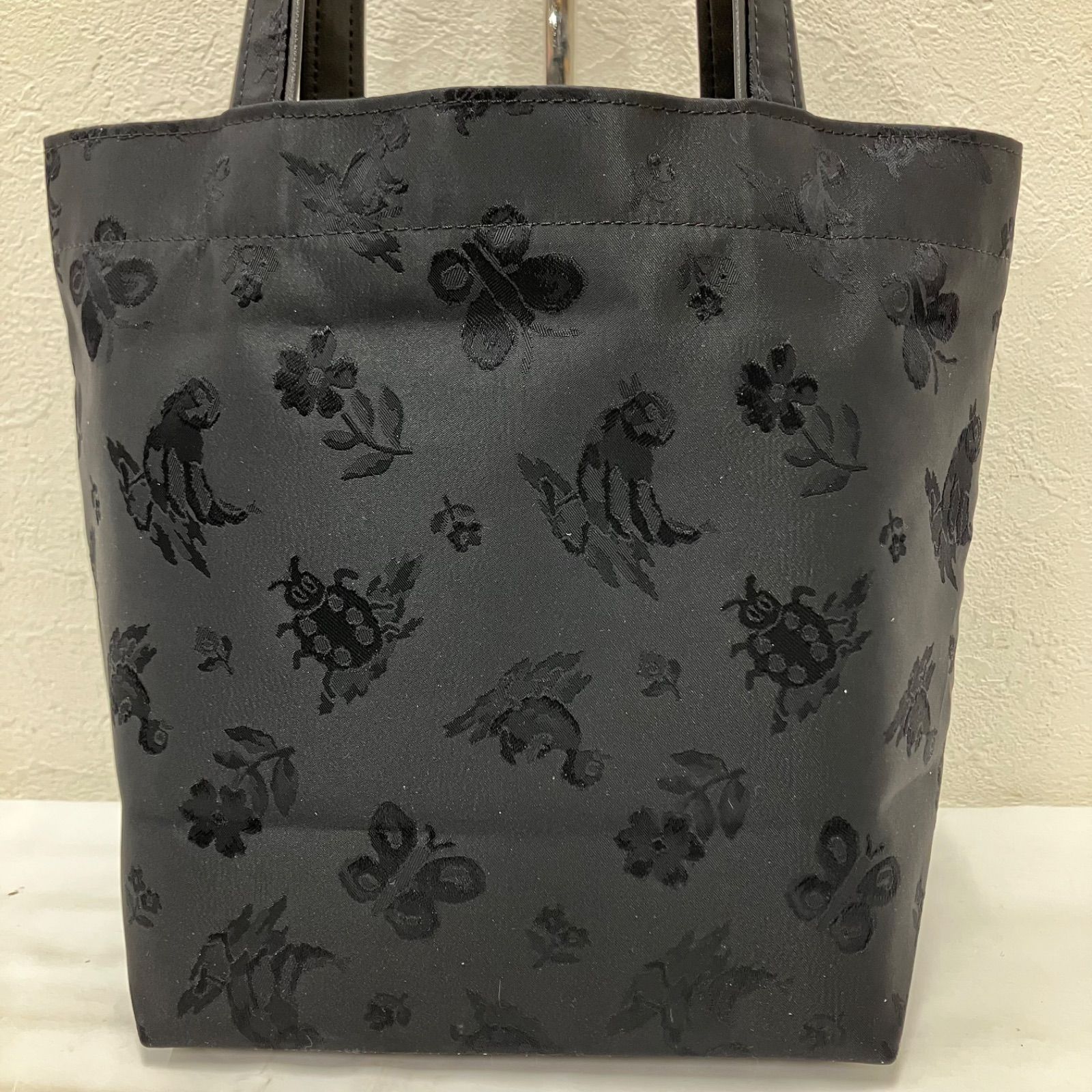 5646【良品】 FEILER フェイラー ハンドバッグ ハイジ ジャガード