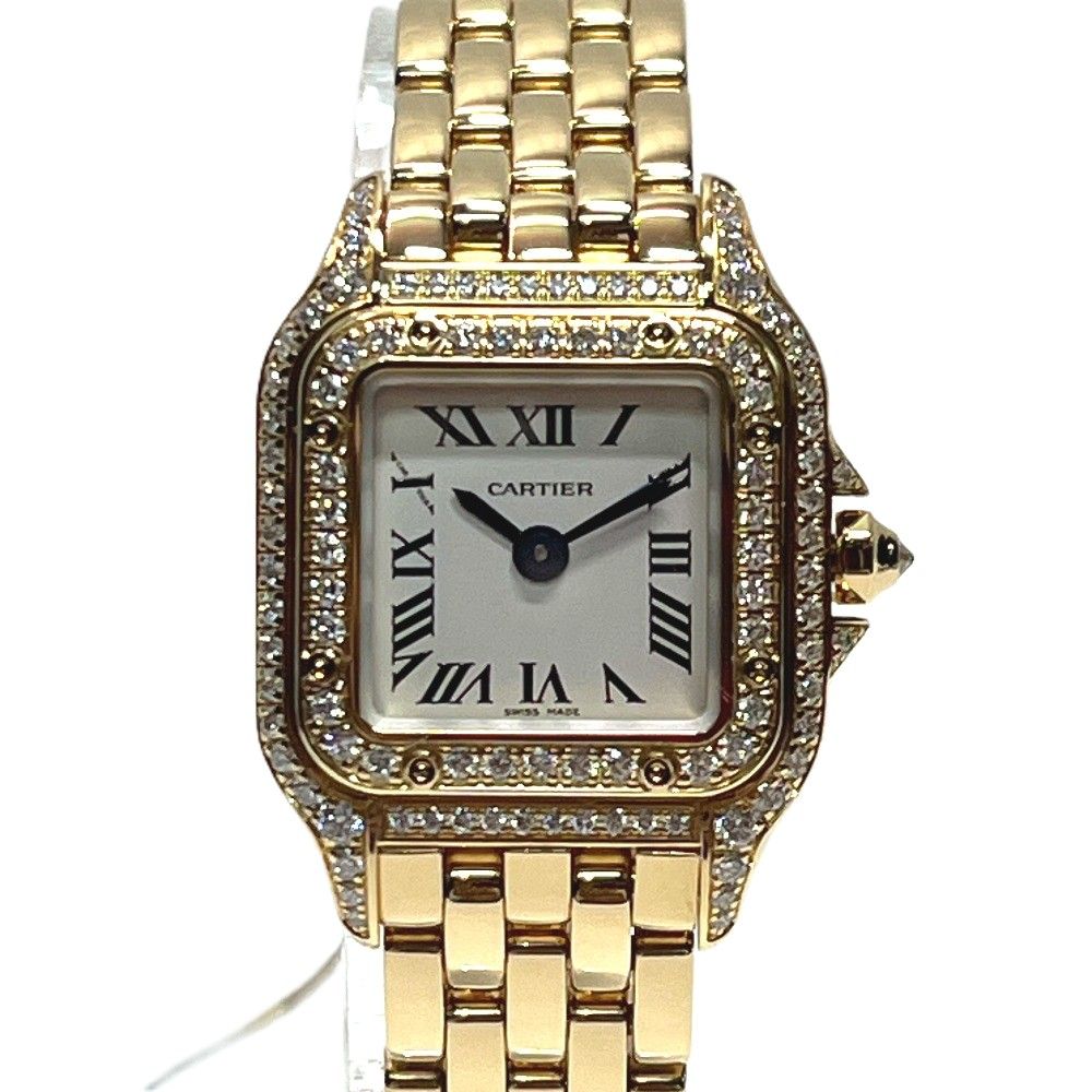 CARTIER カルティエ 腕時計 K18無垢 カルティエ パンテール ドゥ