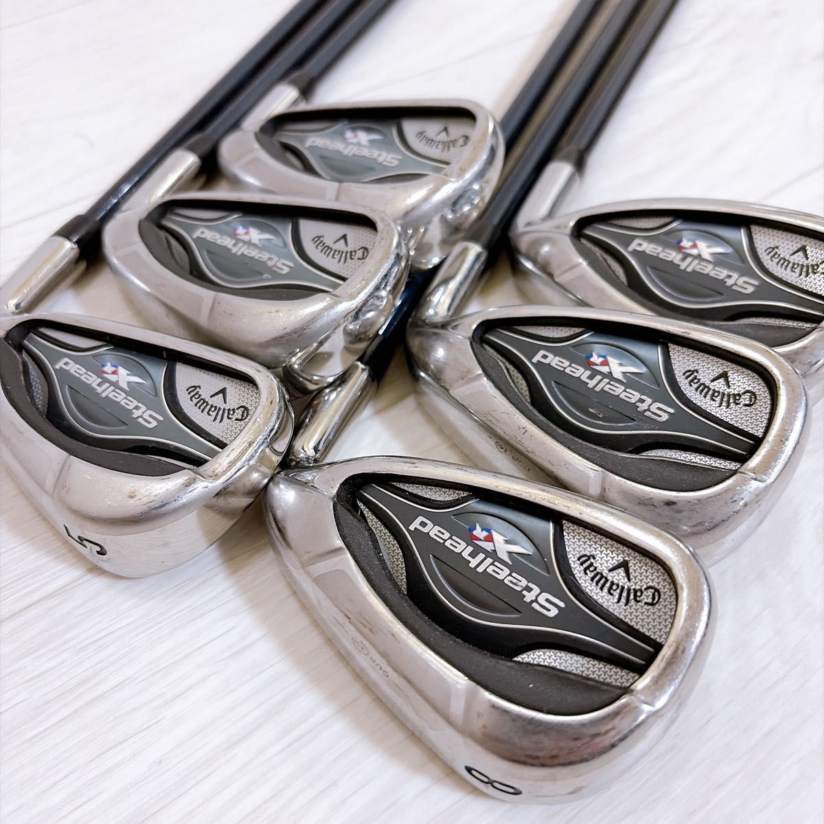 【送料込】キャロウェイ Steelhead XR アイアン 6本セット Callaway キャロウェイ スチールヘッド XR アイアンセット 6本
