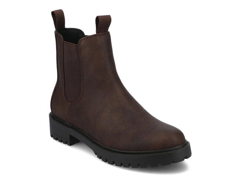 ジャーニー レディース シューズ ブーツ・レインブーツ Journee Blanche Bootie Vintage Chocolate Brown ブラウン