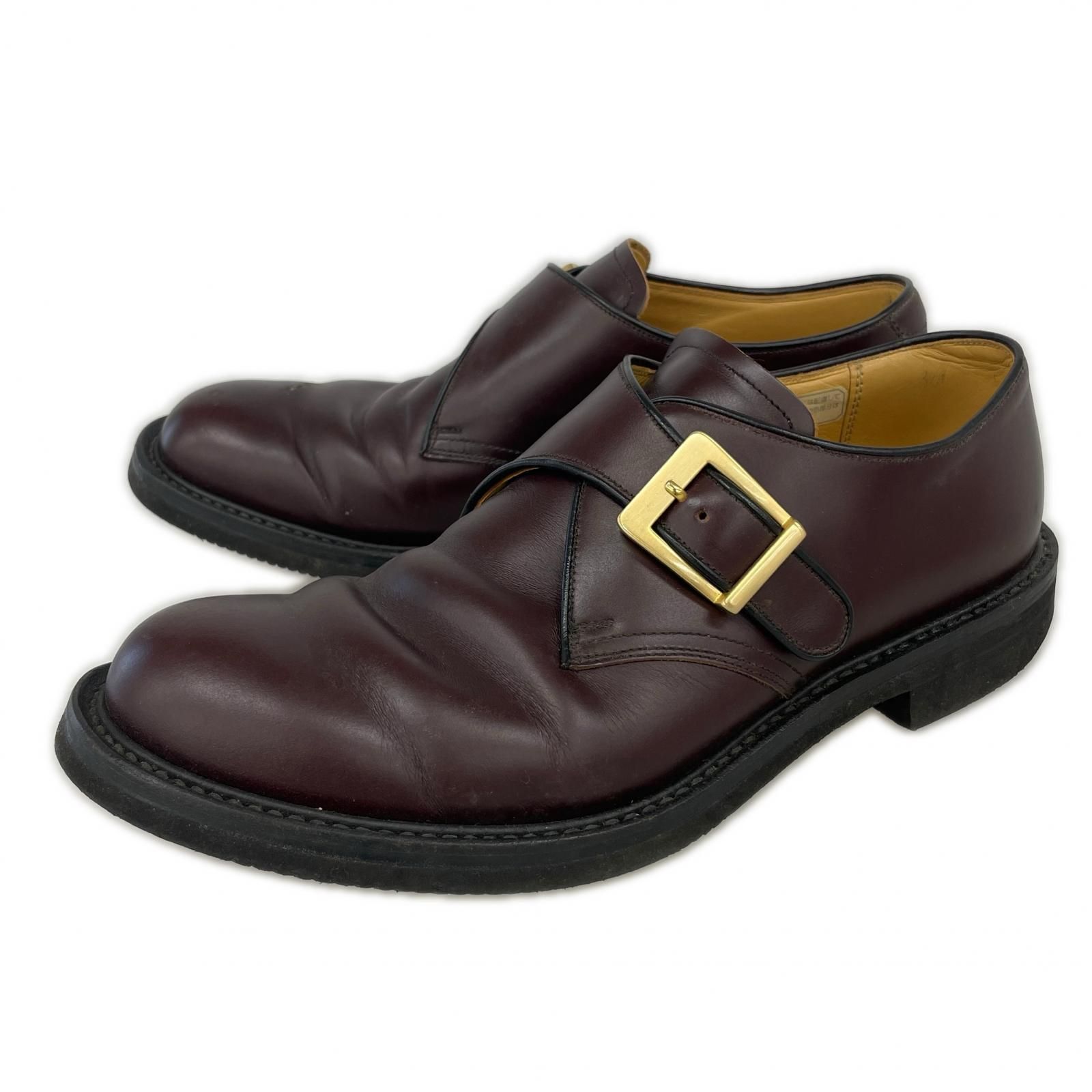 REGAL リーガル レザーモンクストラップシューズ size25 1/2/ブラウン 5,994円
