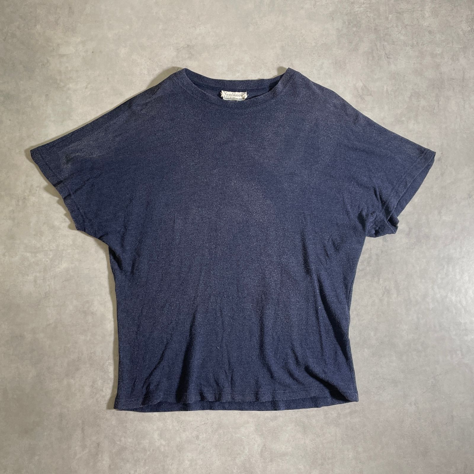 Gianni Versace ヴィンテージ ニット カットソー ドルマンスリーブ archive vintage ITALY製 ジャンニヴェルサーチ