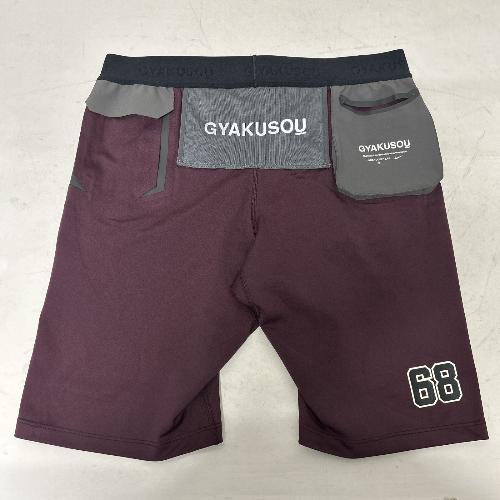 浜館76-2380] NIKE × UNDERCOVER コラボ GYAKUSOU ランニング ショーツ