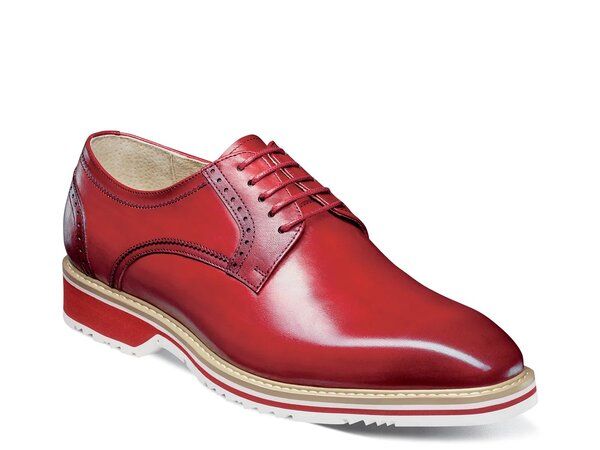 ステイシーアダムス メンズ シューズ オックスフォード Stacy Adams Barringer Oxford Red レッド