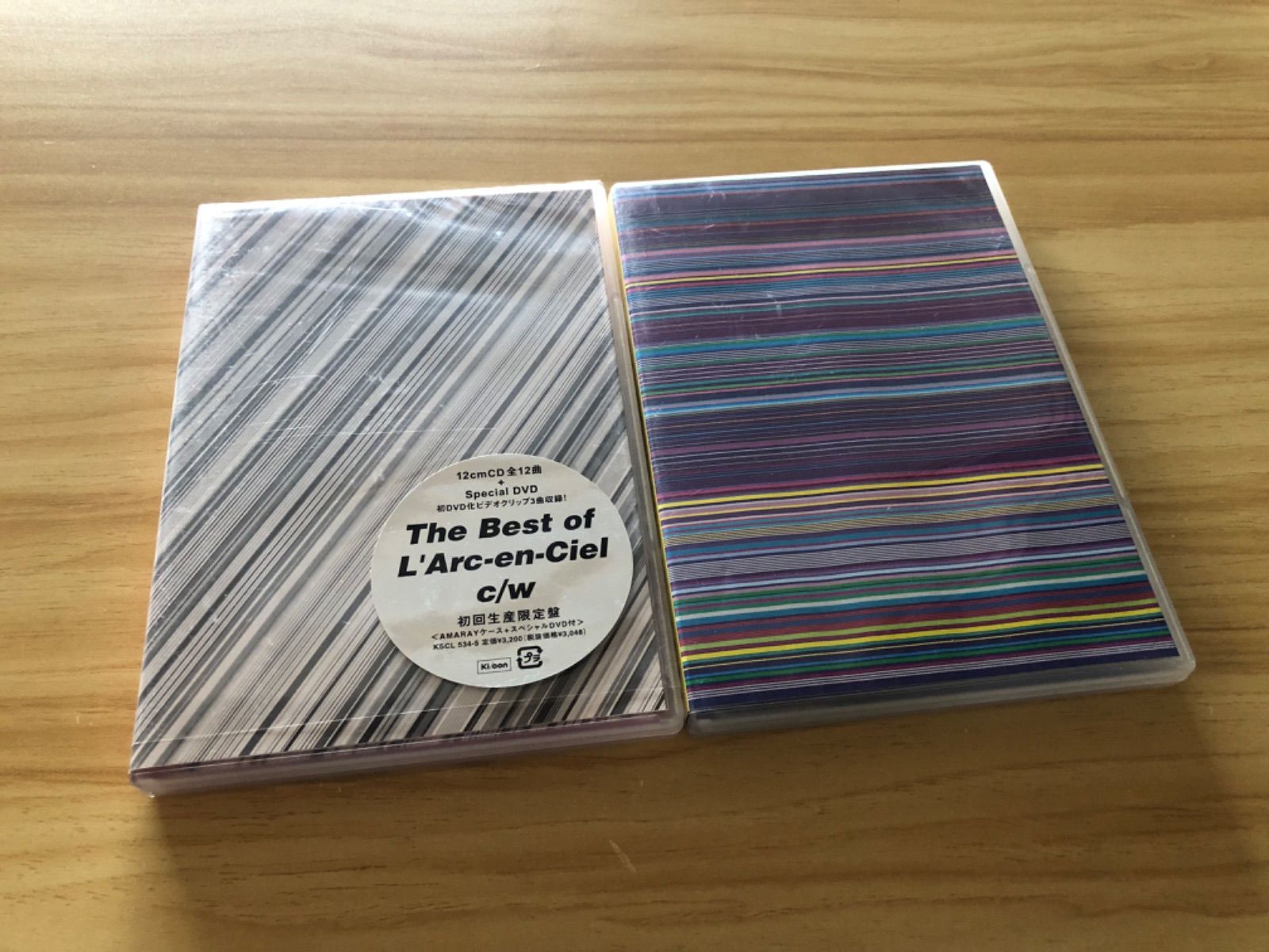 中古] [CD +DVD] The Best of L'Arc~en~Ciel 1998-2000・c/w 2点セット