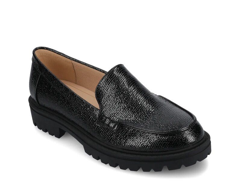 ジャーニー レディース シューズ スリッポン・ローファー Journee Erika Loafer Animal Print アニマル
