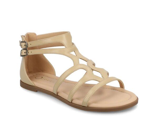ジャーニー レディース シューズ サンダル Journee Genneva Gladiator Sandal Taupe トープ