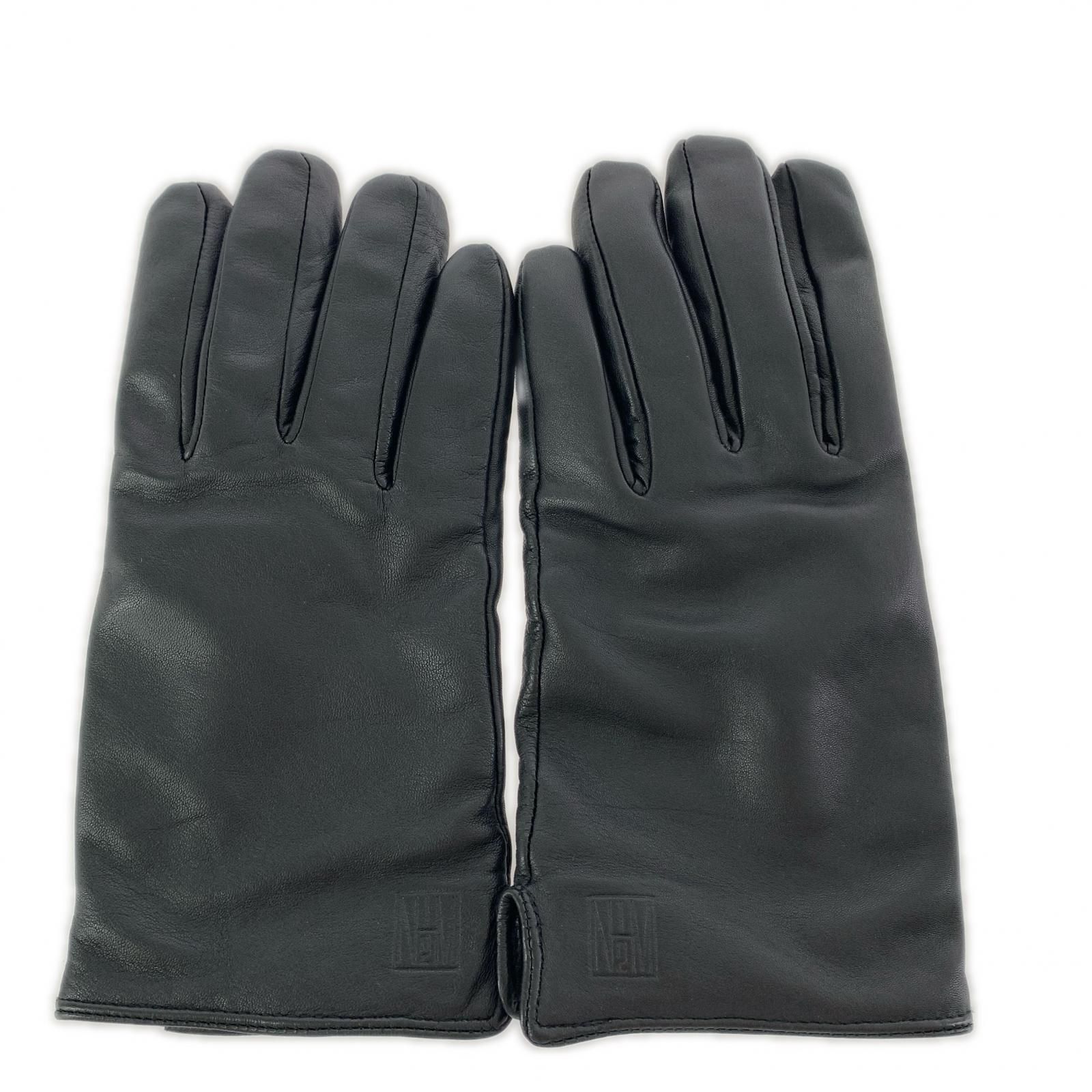 Ｎ-HOOLYWOOD レザー手袋美品❗️ N.HOOLYWOOD エヌハリウッド レザーグローブ AC23 peg手袋 sizeONE