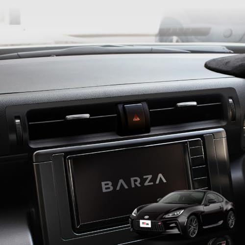 BARZA GR86 専用 エアコンルーバーベゼル （ナイトエディション） ヘアライン調 内装カスタムパーツ ZN8対応 (2021-2026) 車種専用 日本製as 79044c8f