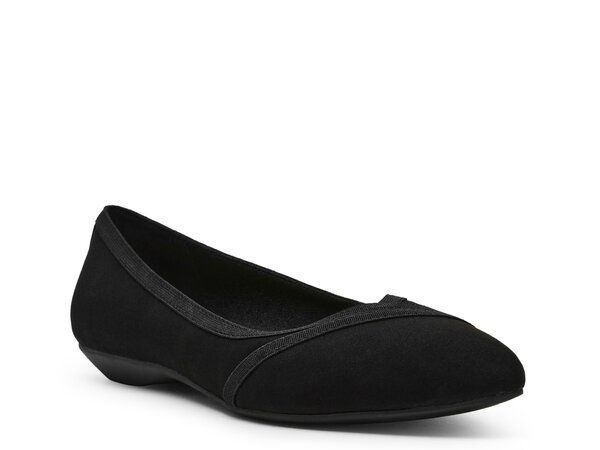 アンクライン レディース シューズ パンプス Anne Klein Oceanus Flat Black ブラック
