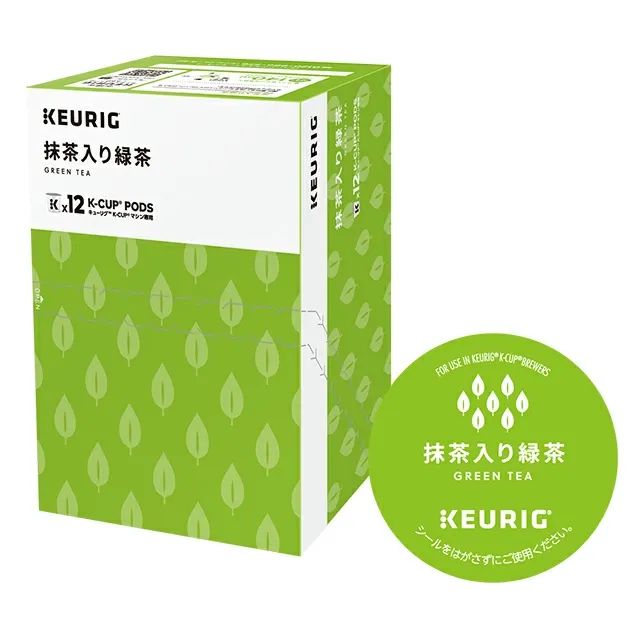 【新品・送料無料】キューリグ K-Cup 抹茶入り緑茶 5箱 60杯 カプセル お茶