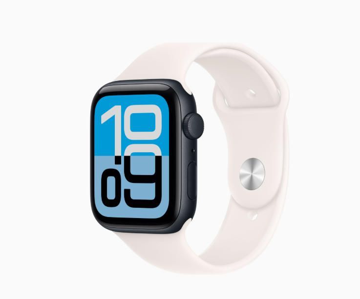 「新品」Apple Watch SE 3 GPS+Cellularモデル 44mm MEQ44J/A-MXM93FE/A [ライトブラッシュスポーツバンド M/L]