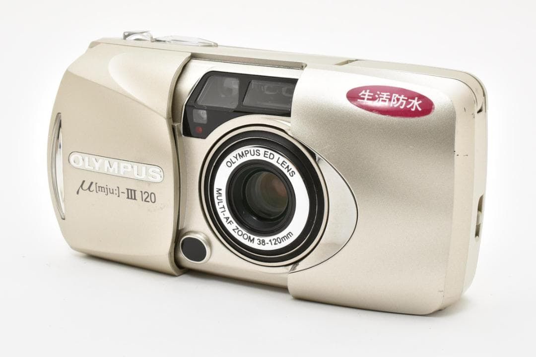 【300】OLYMPUS オリンパス mju μ-III 120 ミュー コンパクト フィルムカメラ