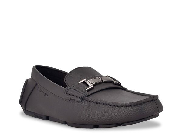カルバンクライン メンズ シューズ スリッポン・ローファー Calvin Klein Magnus Penny Loafer Black ブラック