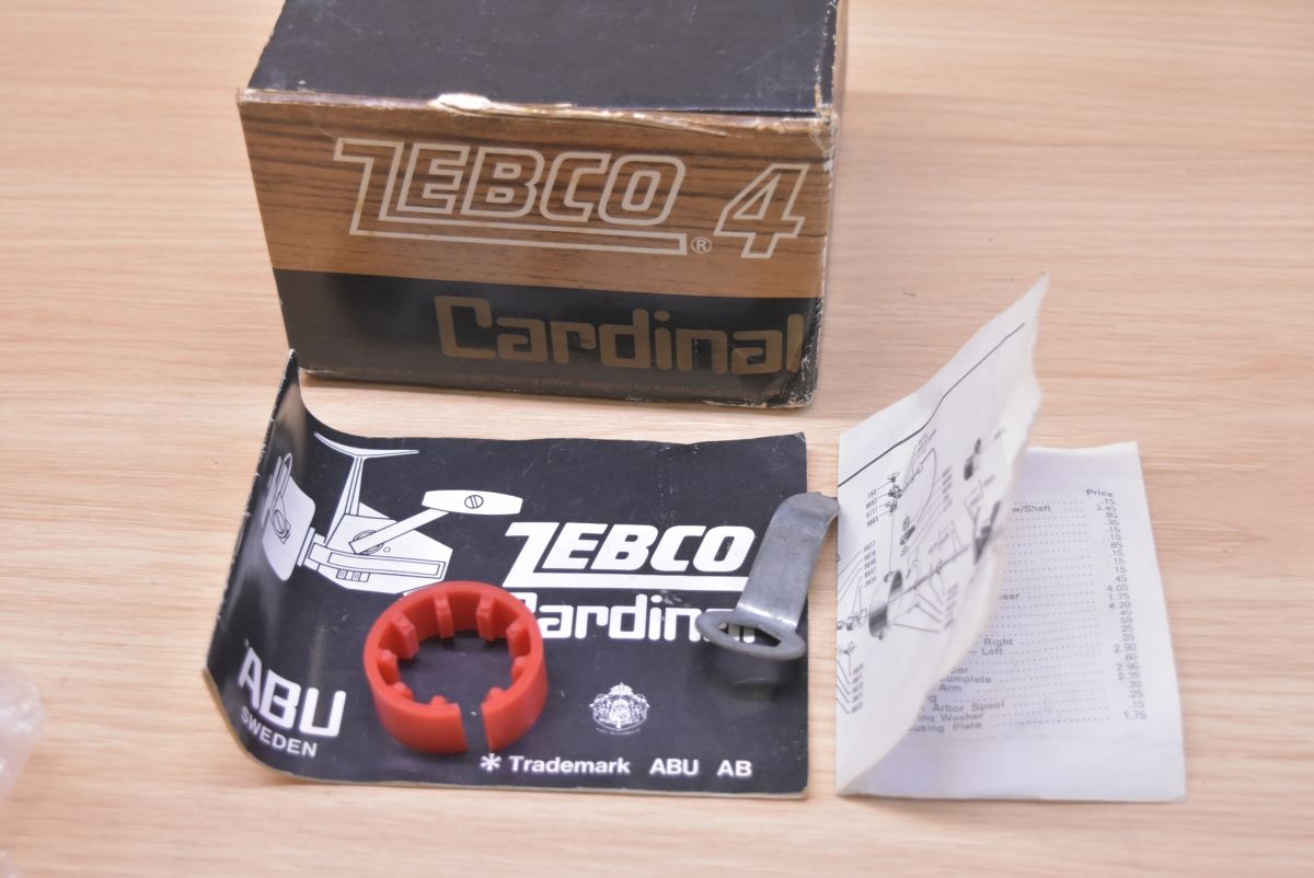 ゼブコ カーディナル 4 ZEBCO Cardinal アブガルシア スピニングリール