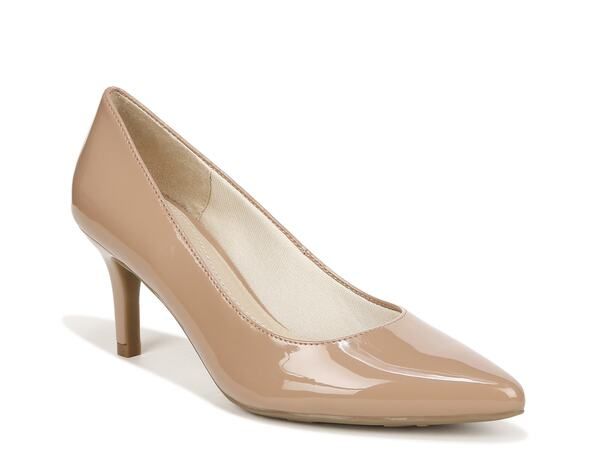 ライフストライド レディース シューズ パンプス LifeStride Sevyn Pump Beige Patent ベージュ 14,768円