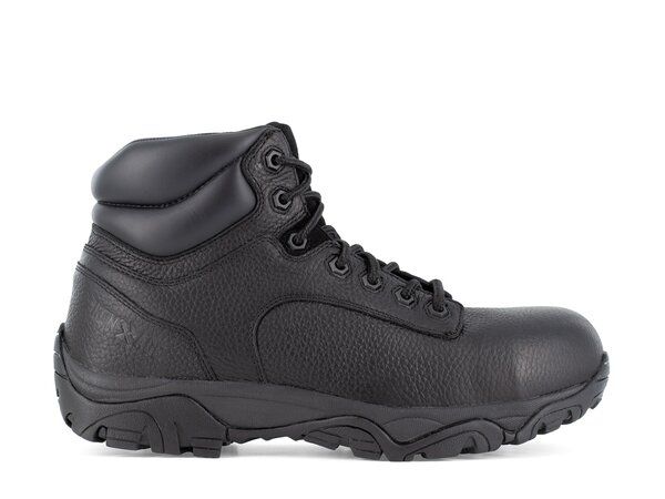 アイロンエイジ メンズ シューズ ブーツ・レインブーツ Iron Age Trencher Composite Toe Work Boot Black ブラック