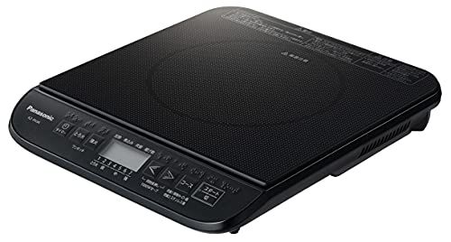 パナソニック IHクッキングヒーター IHコンロ 1400W 日本製 卓上 7段階火力調整 静音設計 ブラック KZ-P