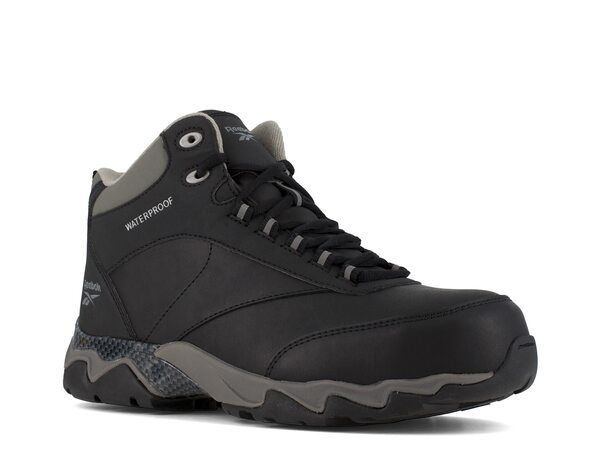 リーボック メンズ シューズ ブーツ・レインブーツ Reebok Work Beamer Composite Toe Work Boot Mens Black ブラック