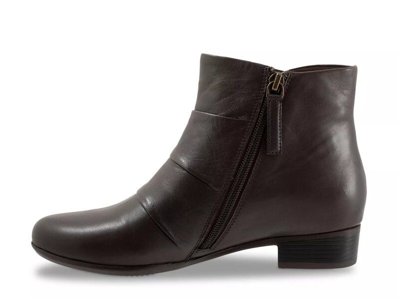 トロッターズ レディース シューズ ブーツ・レインブーツ Trotters Mila Bootie Dark Brown ブラウン