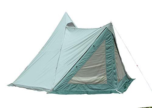 テンマクデザイン サーカスTC DX専用窓付きフロントフラップダックグリーン (オプション品) tent-MarkDESINGN 2人 ワンポールテント オプション スカート付き ソロ デュオ キャンプ ロープ ペグ 収納ケース付 フルクローズpms