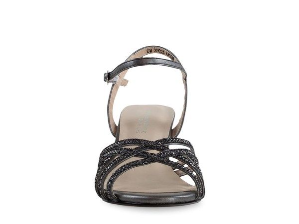 ベンジャミンウォーク レディース シューズ サンダル Touch Ups by Benjamin Walk Amara Sandal Black Metallic ブラック