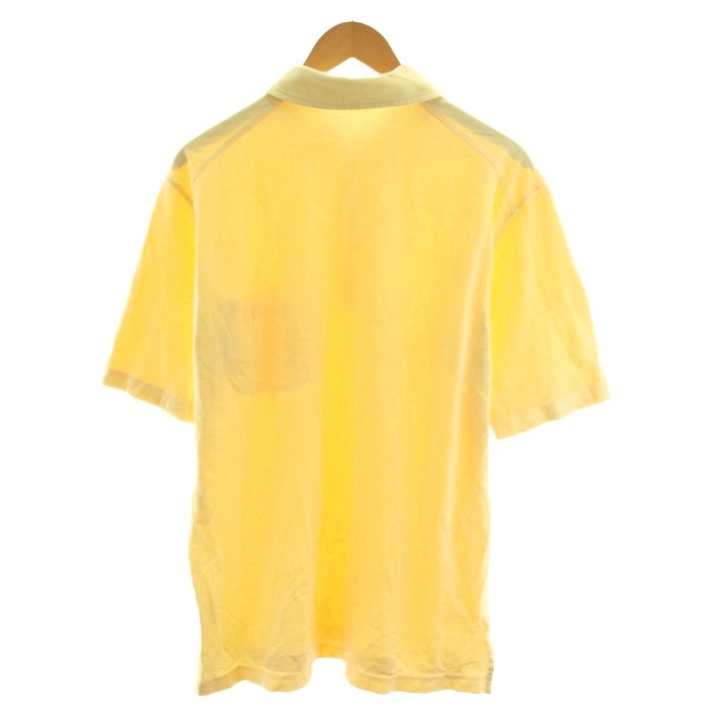 ロロピアーナ Loro Piana ポロシャツ 半袖 コットン XL 黄 イエロー