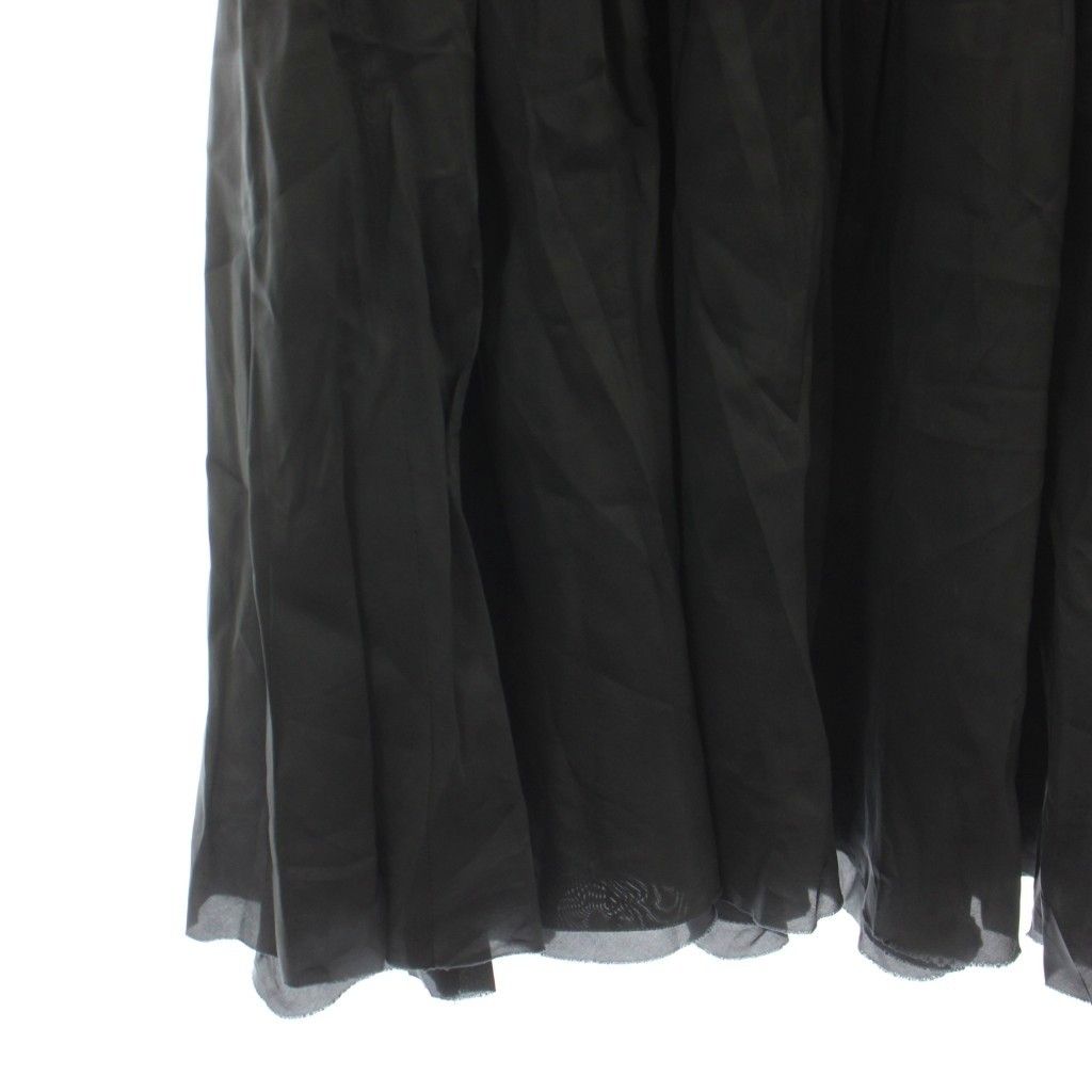 サカイラック sacai luck ワンピース ひざ丈 半袖 切替 1 ブラック /DF