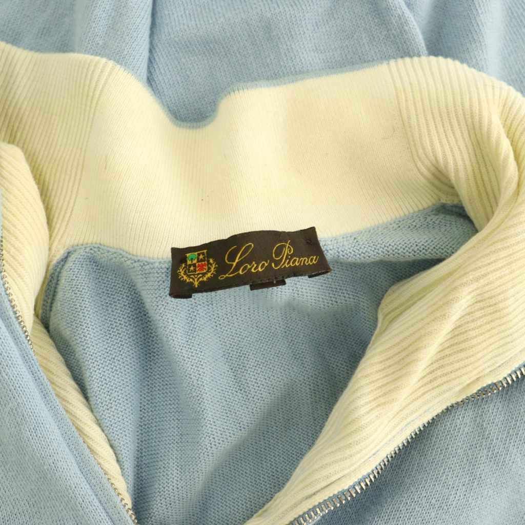 ロロピアーナ Loro Piana ハーフジップ ニット セーター プルオーバー