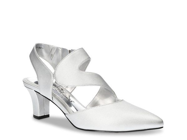 イージーストリート レディース シューズ サンダル Easy Street Venue Sandal Silver Metallic シルバー