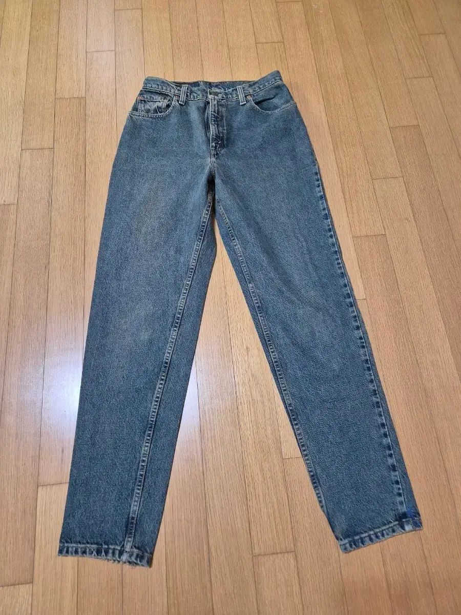 90s アメリカ製 551 オイルウォッシュ デニムパンツ