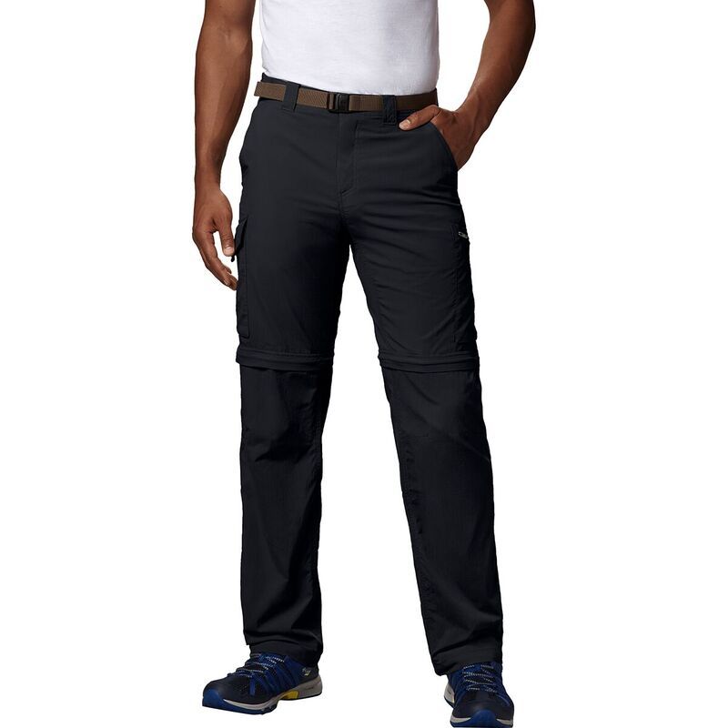 コロンビア メンズ ボトムス カジュアルパンツ Columbia Silver Ridge Convertible Pant Mens Black ブラック