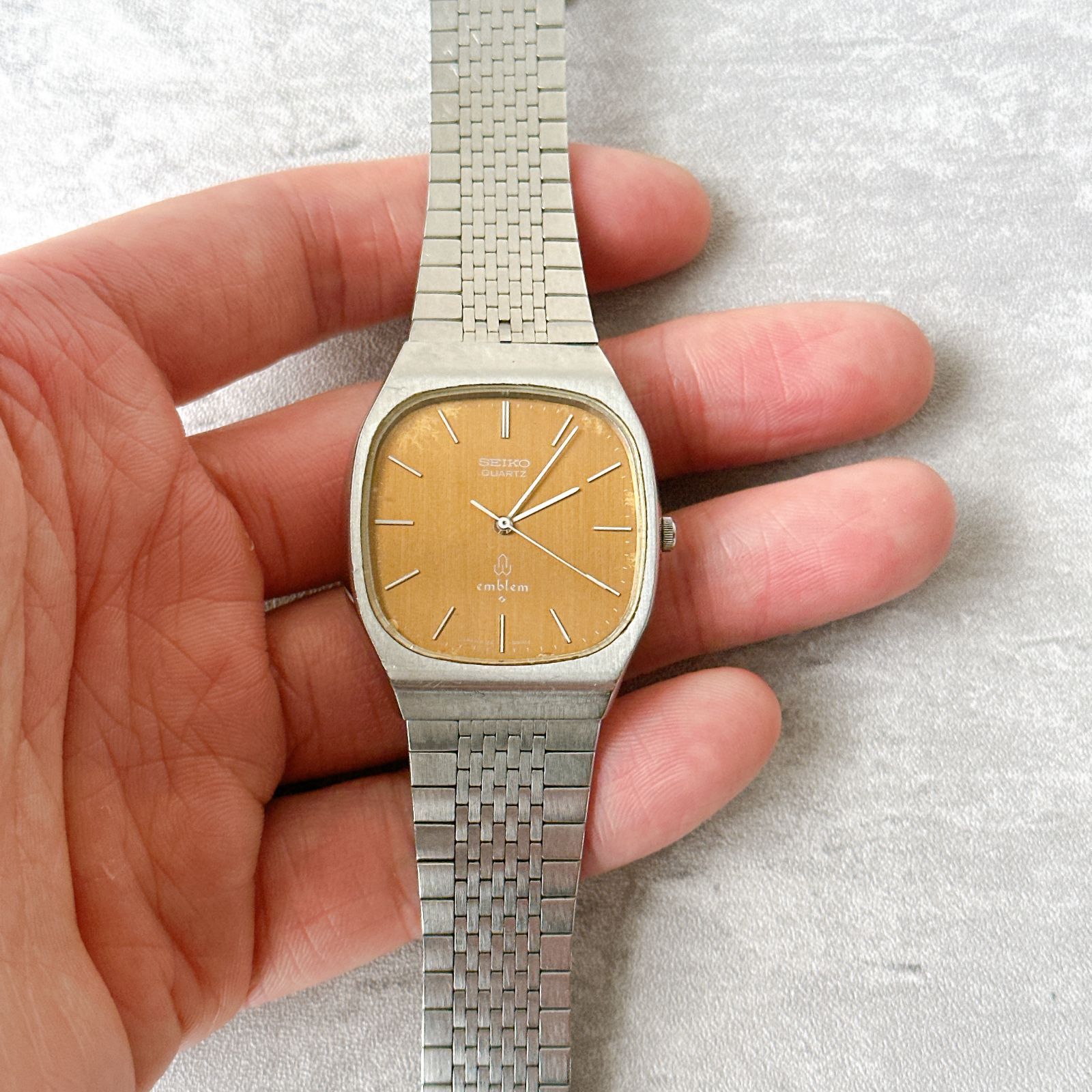 SEIKO emblem セイコー エンブレム 4120-5000 ヴィンテージ クォーツ