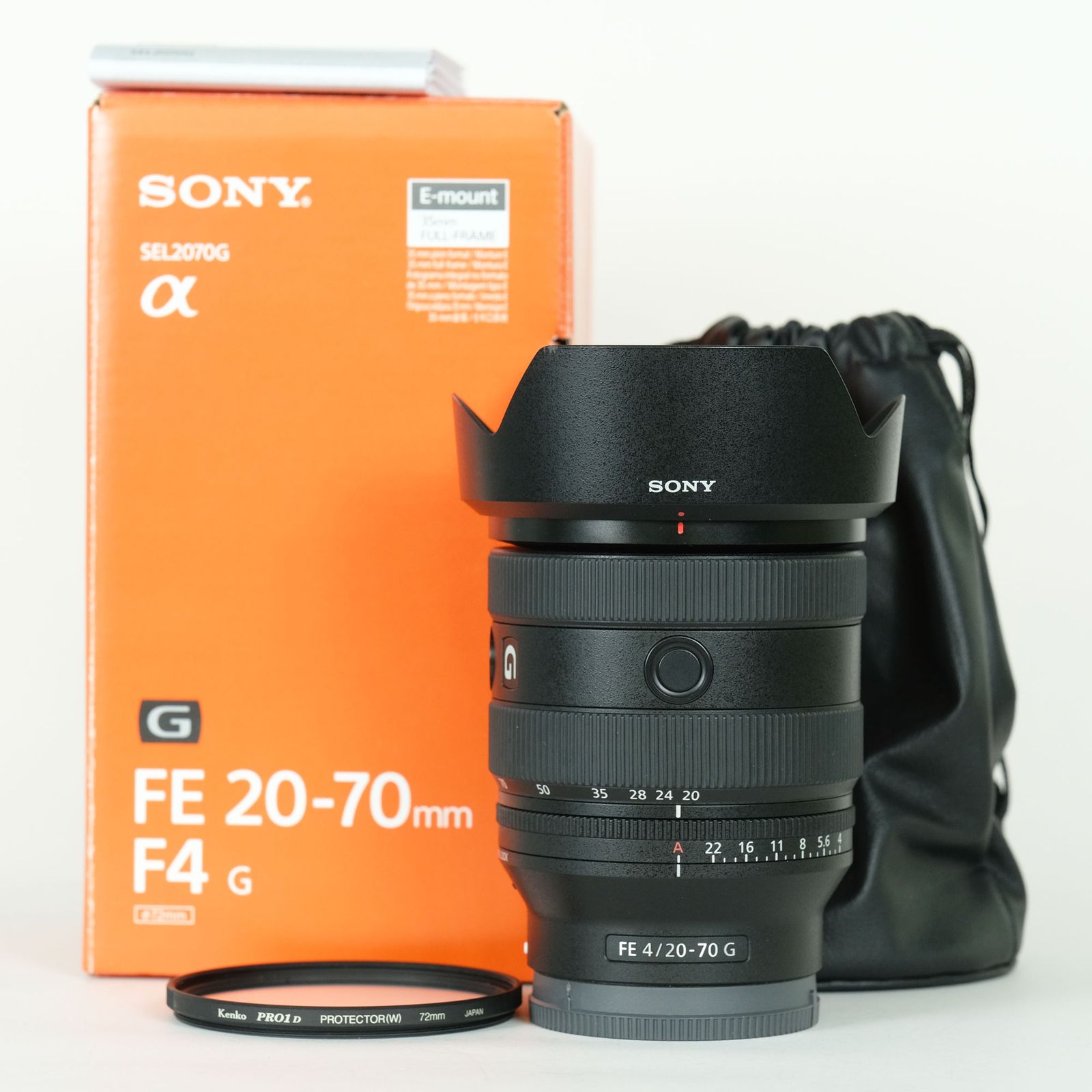 [美品 | フィルター付] SONY FE 20-70mm F4 G SEL2070G | SONY Eマウント 79,750円
