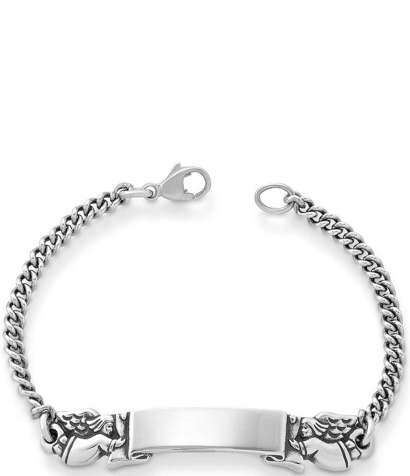 ジェームズ エイヴリー レディース アクセサリー ブレスレット・バングル・アンクレット James Avery Babys Angel ID Bracelet Silver シルバー